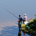 Pêche dans la Dordogne,  Périgord